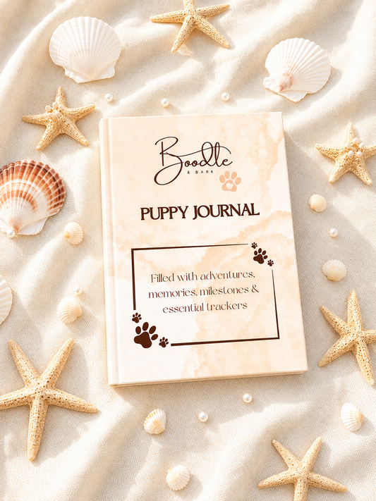 Boodle & Bark Puppy Journal | Milestone & Memory Book ⭐