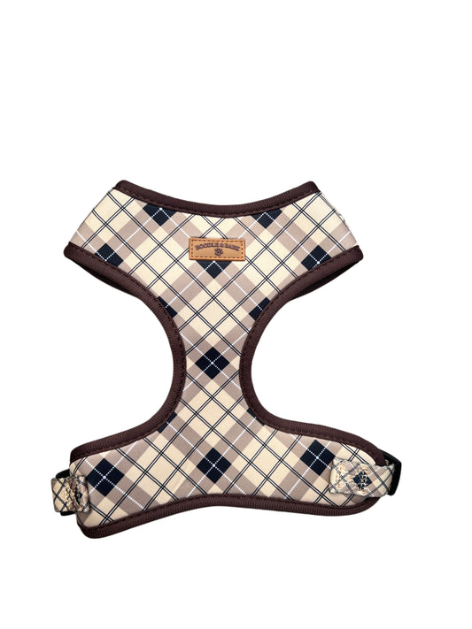 Brown Checkered Harness