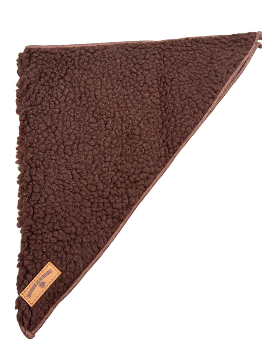 Cosy Chocolate Brown Bandana