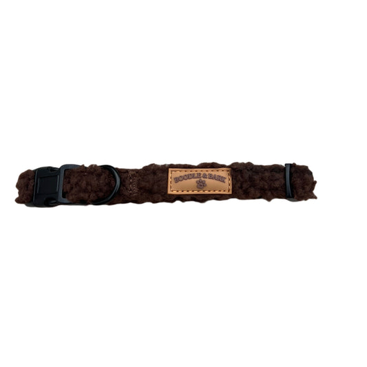 Cosy Chocolate Brown Collar